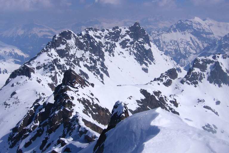 Rätikon in Graubünden: Blick vom Madrisahorn