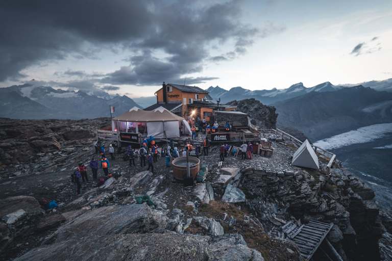 Beim Mammut Alpine Festival im Reich der 4.000er