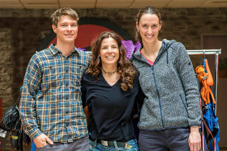 Die 3 Gewinner von Eiger Extreme: Chris Miller, Corina Haas und Sonngrit Böhme