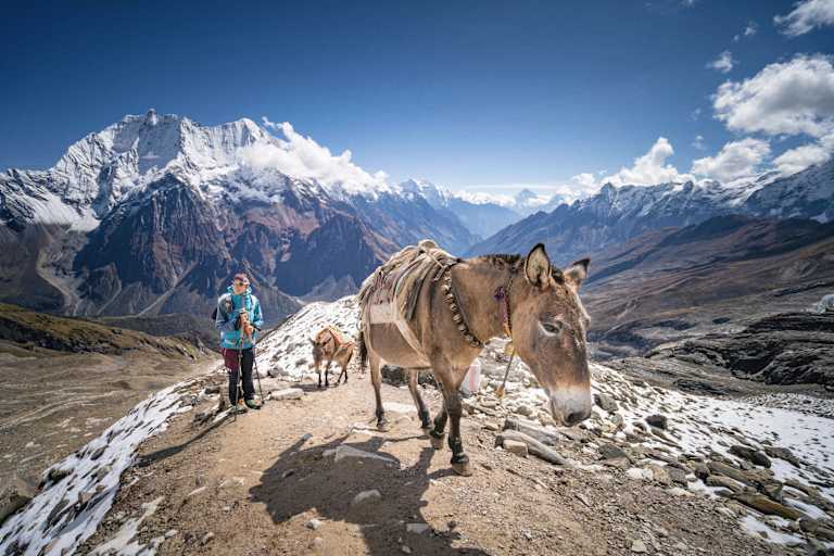 Auf dem Weg ins Manaslu-Basislager