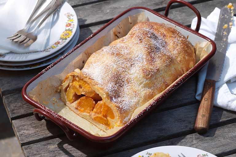 Marillenstrudel, Rieserfernerhütte, Rezeüt