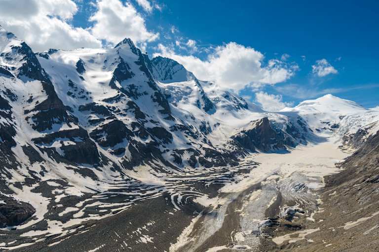 Großglockner und Pasterze