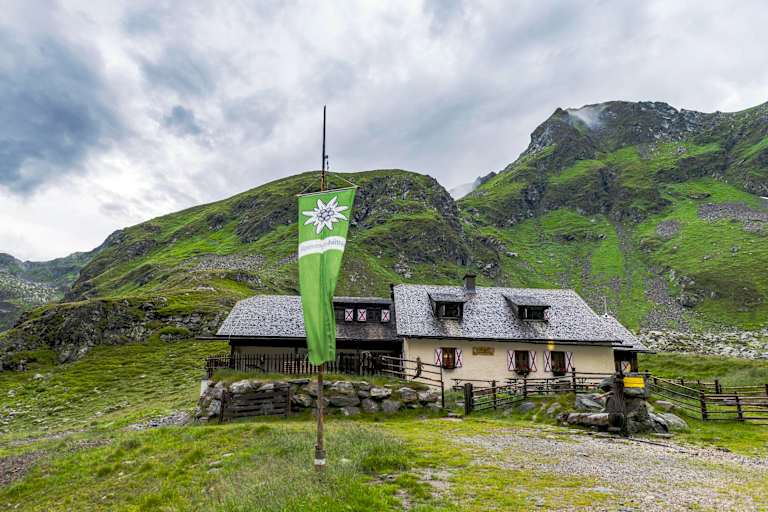 Die Landawirseehütte bei Schladming in der Steiermark