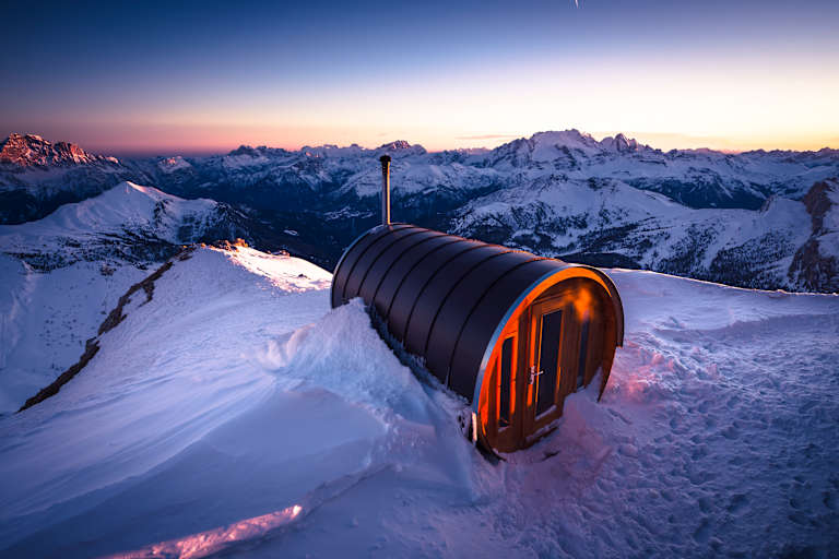 Sauna Rifugio Lagazuoi