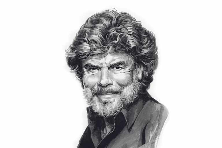 Reinhold Messner. Bergsteiger und Autor.