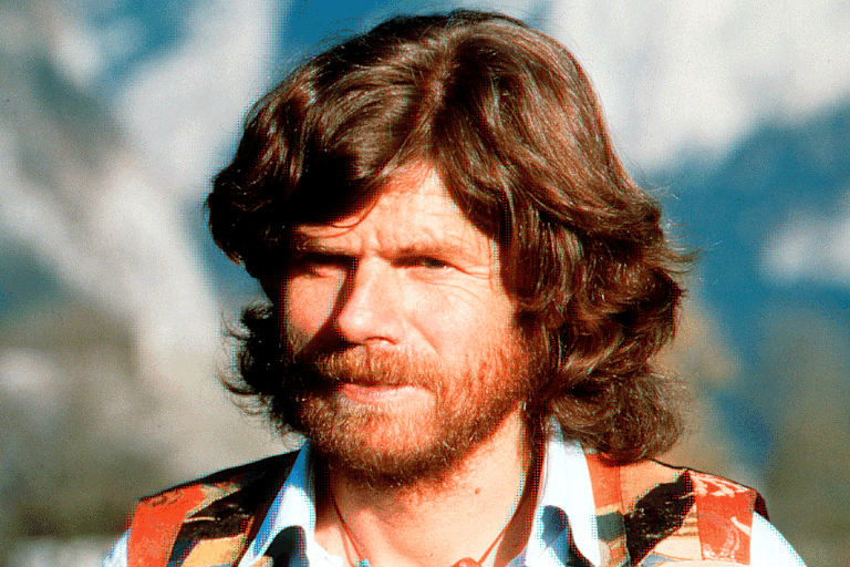 Der junge Reinhold Messner (1998), feiert dieses Jahr seinen 80. Geburtstag