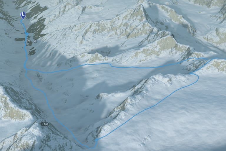 Skihochtour auf das Mittaghorn in den Berner Alpen