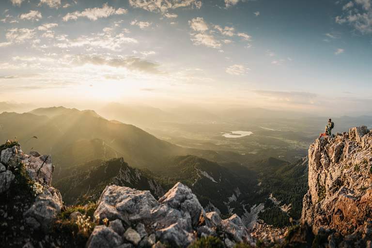 Aussicht über Kärnten vom Mittagskogel aus