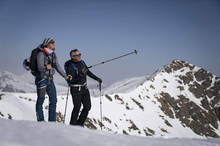 Thomas Morgenstern und Fritz Strobl