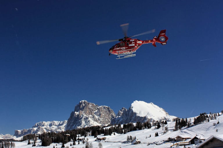 Notruf Helikopter Bergrettung