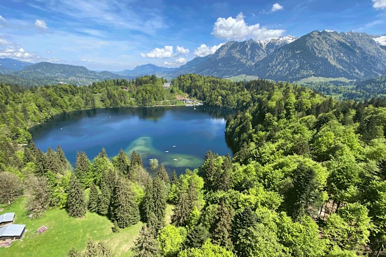 Freibergsee Oberstdorf Allgäu
