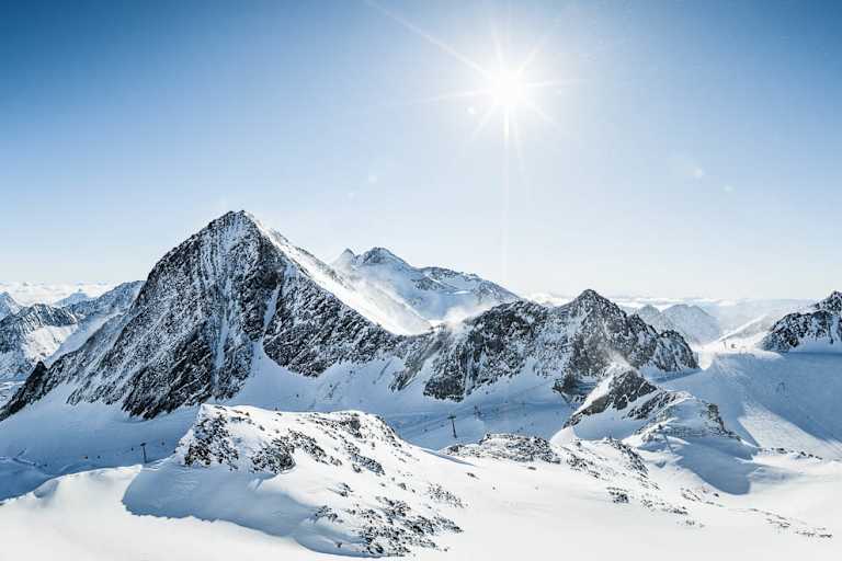 Panorama Stubaier Gletscher