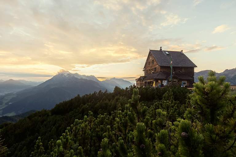 Peter-Wiechenthaler-Hütte in den Berchtesgadener Alpen in Salzburg