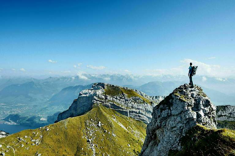 Pilatus bei Luzern in der Schweiz