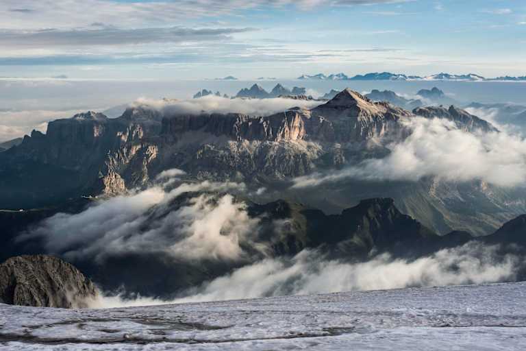 Belluno: Piz Boè in den Dolomiten