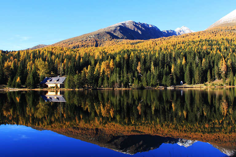 Blick auf den Prebersee im Lungau