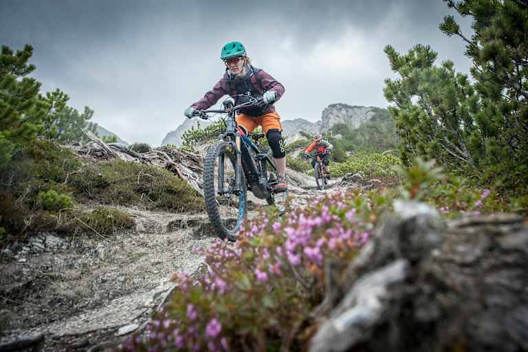 Ein E-Bike stellt vor allem bergab besondere Anforderungen