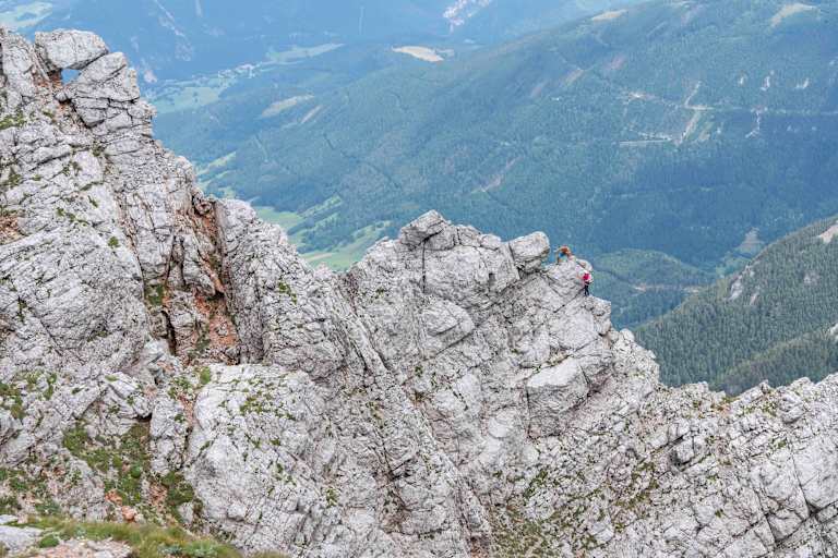 der RHG-Grat am Vestenkogel/Schneeberg