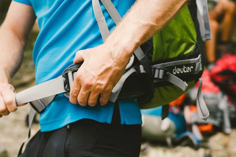 Wandern Rucksack richtig einstellen