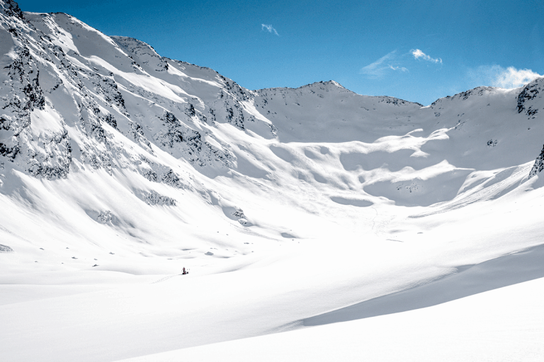 Unterwegs auf Skitour im Langtauferer Tal
