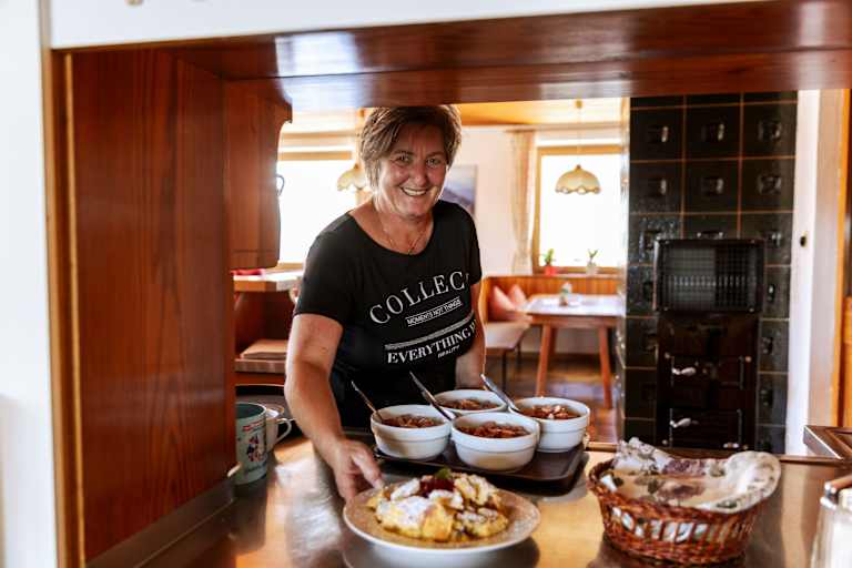 Hüttenwirtin Wangenitzseehütte