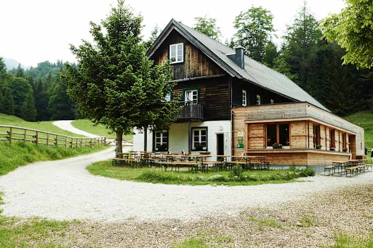 Das Schutzhaus Vorderötscher