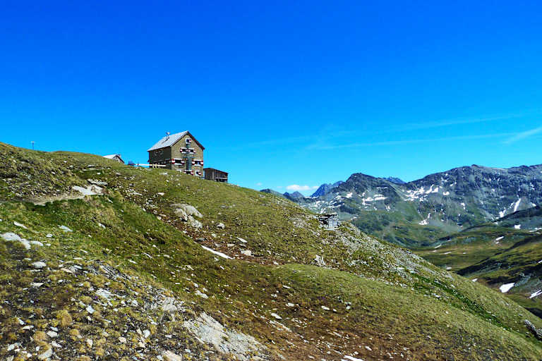 Salmhütte in der Glocknergruppe in Kärnten