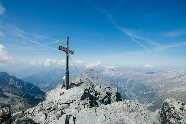 Unser Ziel: der Gipfel des Säulecks