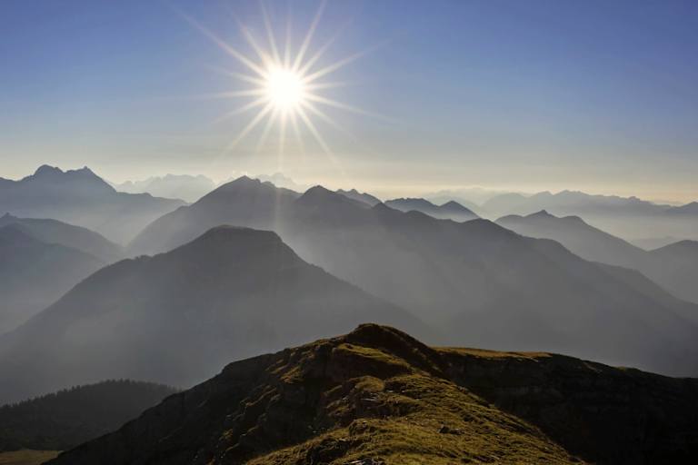 Blick ins Karwendel: Bergtour auf den Schafreuter an der Grenze von Bayern und Tirol