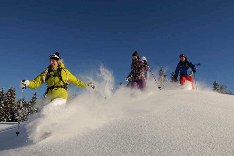 Schneeschuhtour bei Reit im Winkl