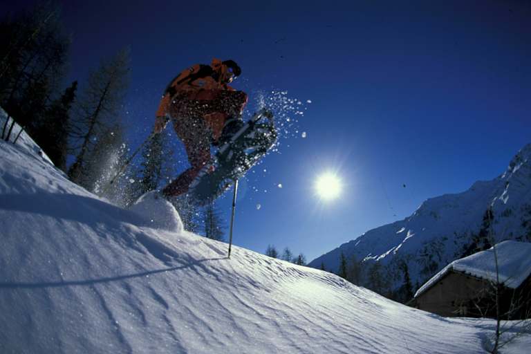 Schneeschuhwandern mit Kindern