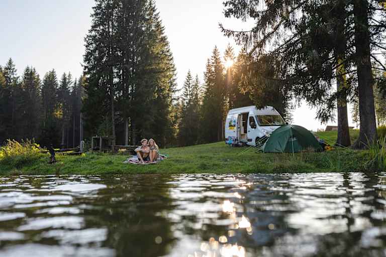 Camping am See