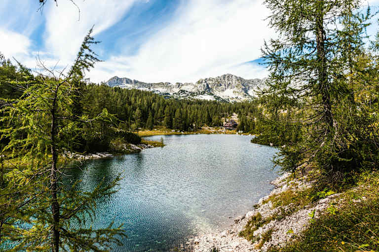 Der Doppelsee im Nationalpark Triglav.