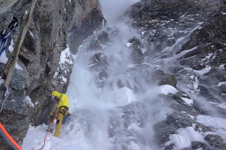 Simon Messner am Lüsener Fernerkogel