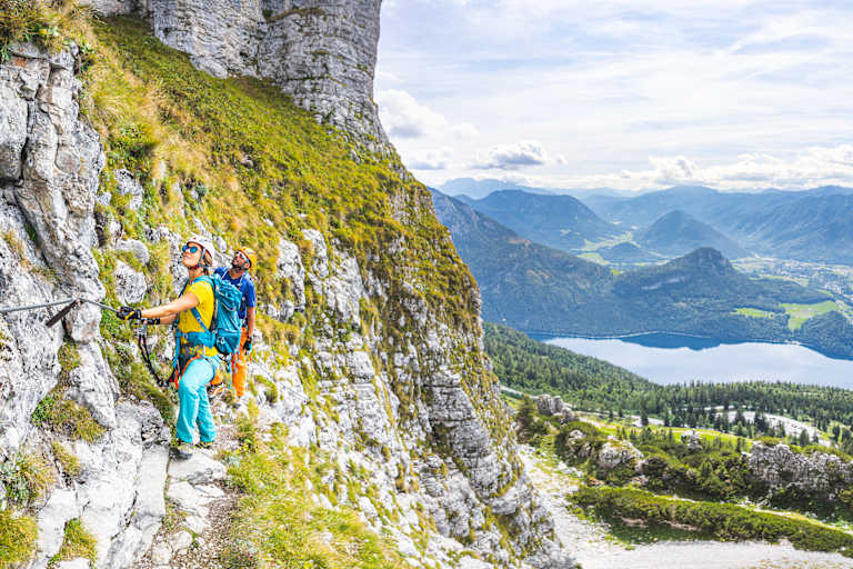 Klettersteige an Seen, Sisi-Klettersteig