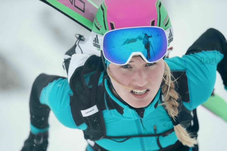 Dynafit-Athletin und Skibergsteigerin: Johanna Erhart aus Salzburg