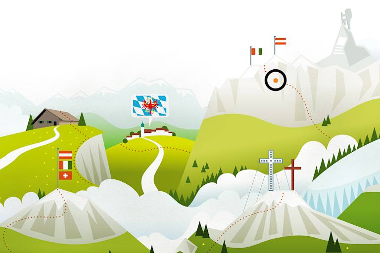 Bergwelten Sommerrätsel: Grenzfälle