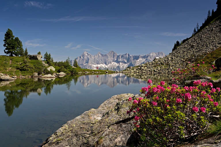 Der Spiegelsee in den Schladminger Tauern
