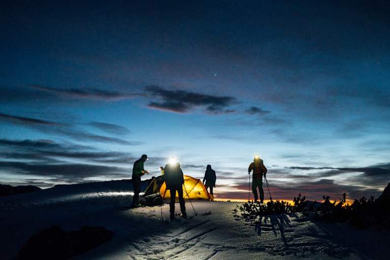 Das erste Licht am Morgen