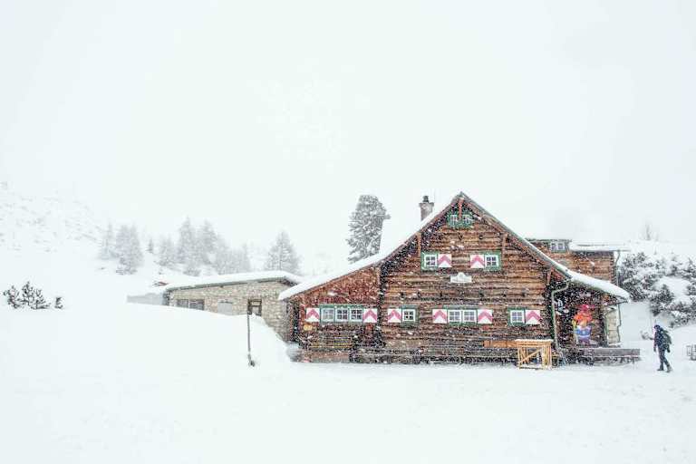 Die Südwiener Hütte in den Radstädter Tauern (1.802 m)