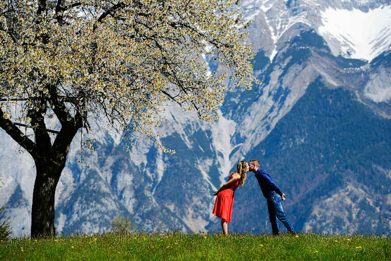 Tag des Kusses: 6 romantische Wanderungen