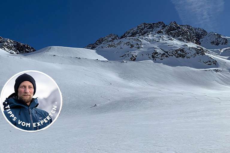 Das Stubaital bietet eine einzigartige Auswahl an Skitouren.