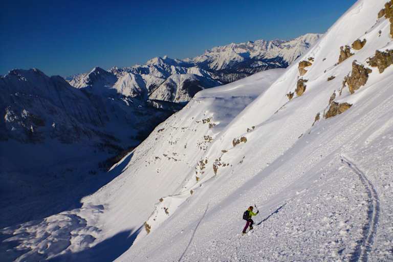 Winter: Auf Tour im Gelände