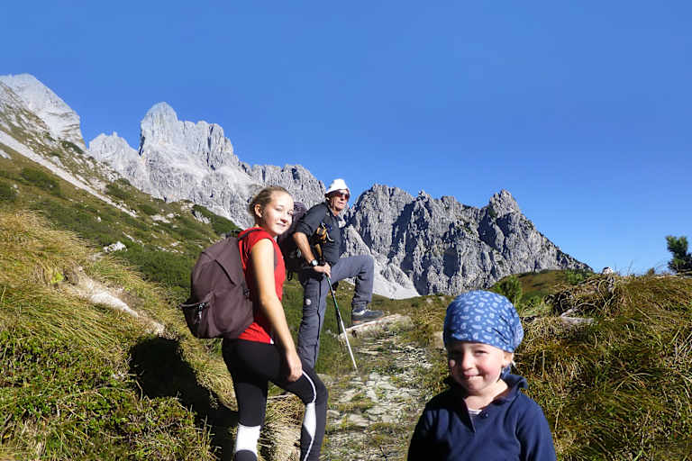Trekking mit Kindern