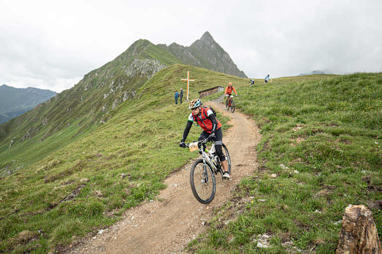 Abfahrt vom Tuxer Joch