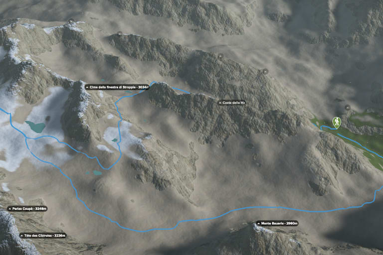 Wandern im Val Maira, in den Cottischen Alpen im Italienischen Piemont