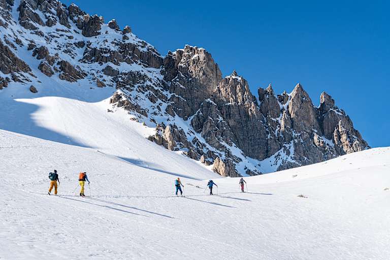 Unterwegs zum Colle Sautron im Valle Maira