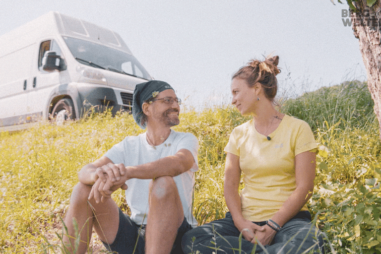 Die beiden Vanlife-Experten Laura und Markus
