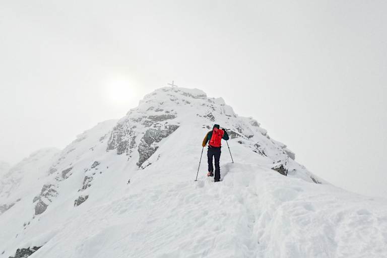 Am Gipfelgrat der Seekarspitze in Obertauern