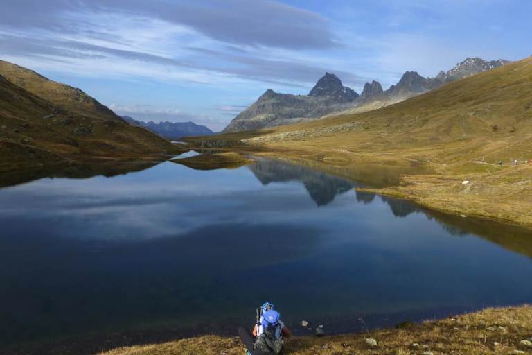 Am Scheidsee im Verwall